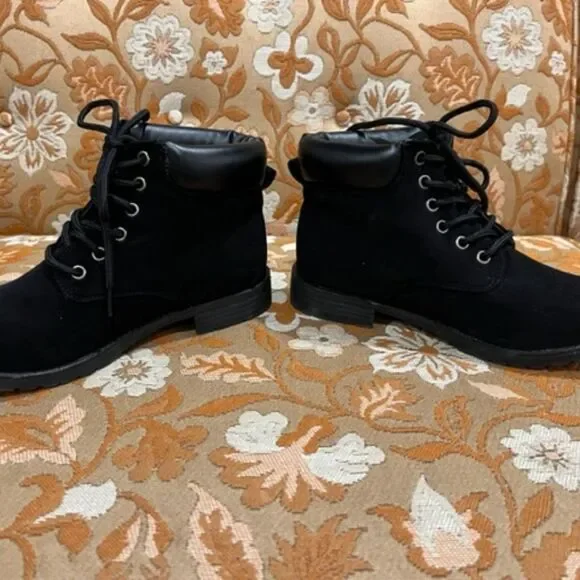 5/$20 Boots black ameta size 6.5 AF - Picture 4 of 7